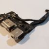 Apple MacBook Air 13.3" A1466 2013 2014 2015 DC Jack Audio USB Board 820-3455-A - Image 3